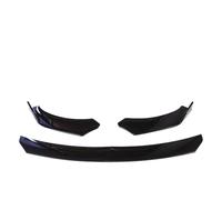 Diffuseur Pare-Chocs Avant Canard Universel Splitter Voiture Pare-Chocs Avant Lèvre Corps Kit Spoiler Diffuseur 4PCS Réglable(B-Style Bright Black)
