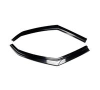Diffuseur Pare-Chocs Avant DiffuseurDe Pare-Chocs Avant Kit Protection Spoiler pour VW pour Polo 6R 6C 2009 2010-2017 Décoration Automobile Becquets Avant