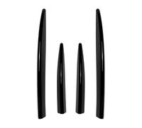 Diffuseur Pare-Chocs Avant Pare-Choc Avant, Aileron, Lame d'air Jupe Latérale, Bande Protection Garniture pour Benz CLE Coupé C236 2024+(Gloss Black)