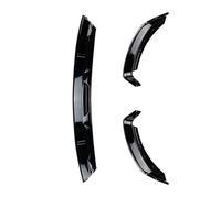 Diffuseur Pare-Chocs Avant pour Benz pour GLE W167 C167 GLE350 GLE450 GLE53 2020-2023 Diffuseur Lèvre Pare-Chocs Avant Spoiler Guard Déflecteur Canard Becquets Avant(Gloss Black)