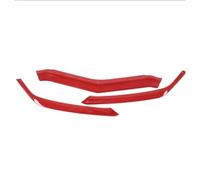 Diffuseur Pare-chocs Avant Protection Pare Chocs Avant Lèvre Diffuseur Etc Compatible Avec Chevy Pour Corvette C8 Z51 2020 2021 2022 2023 2024 2025(Red)