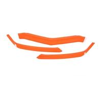 Diffuseur Pare-chocs Avant Protection Pare Chocs Avant Lèvre Diffuseur Etc Compatible Avec Chevy Pour Corvette C8 Z51 2020 2021 2022 2023 2024 2025(Orange)