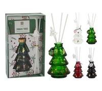 diffuseur parfum ambiance verre sapin noël 80ml - modèle aléatoire - générique 462101370