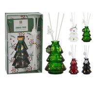 DIFFUSEUR PARFUM AMBIANCE VERRE SAPIN NOËL 80ML Multicolore