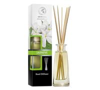 Diffuseur Parfum de Jasmin 100 ML - Fragrance Fraîche et de Longue Durée - Desodorisant Maison - Arôme Floral - Diffuseur avec Les Bâtons - Aromathérapie - Reed Diffuser Jasmine