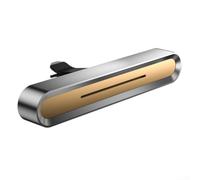 Diffuseur Parfum pour voiture Design Compact Élégant pour intérieur | Deux senteurs incluses, pour gulong apaisant, gardenia vivifiant, idéal trajets quotidiens, longue durée