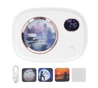 Diffuseur Parfum Ultrasonique pour Maison 50m² Affichage Numérique 3 Niveaux de Fragrance Silence Lumière d’Ambiance Montable Murale et Bureau (Blanc)