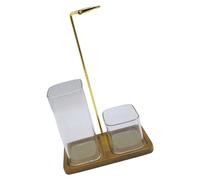 Diffuseur Parfumé 2 en 1 Tasse en Verre À De Montagne Brûleur D'encens À l'envers avec Attrape-Cendres pour La Relaxation Attrape-Cendres Brûleurs D'encens