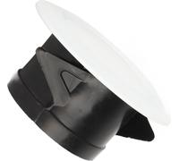 Diffuseur plafonnier Valve d'évacuation d'air Ventilateur anémostatique Tuyau de ventilation (100mm)