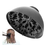 Diffuseur pour Cheveux Bouclés,Embout Diffuseur Sèche-Cheveux - Produits de Beauté pour Été, Vacances, Voyage, Spa, Jour et Nuit, avec Séchage par Chaleur pour Cheveux Raides et Ondulés