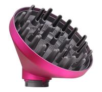 Diffuseur pour cheveux longs Dyson Airwrap - Accessoire pour sèche-cheveux - Pour cheveux ondulés et bouclés - Conversion pour cheveux bouclés (rose)