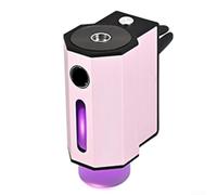 Diffuseur pour voiture Électrique 30ml Rotation 360° Diffuseur | Technologie nano-atomisation, élimine formaldéhyde, rotation 360°, 3 inclus, ambiance personnalisée(Rose pink)