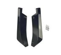 Diffuseur Protection du Pare-Chocs Arrière Universal Car Splitter Ailerettes Spoilers lèvre Pare-Chocs arrière Voiture(Noir)
