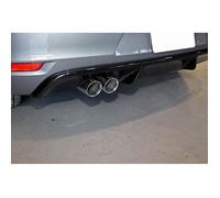 Diffuseur Rajout De Pare-Choc Arrière Spoiler Noir Mat Pour VW Golf 6 GTD 08-12