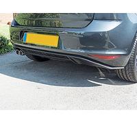 Diffuseur Rajout De Pare-Choc Arrière Spoiler Noir Mat Pour VW Golf 7 2012-2017