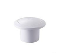 Diffuseur réglable - Ø 70/100/150 mm Grille de valve d'échappement d'air ronde à persiennes pour plafond mural, couvercle de conduit de ventilation (75 mm)