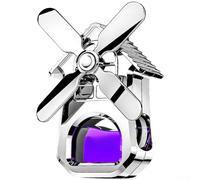 Diffuseur rotatif pour grille d'aération automobile avec parfum floral menthe utilisant des extraits botaniques pour un profil de parfum doux (violet)