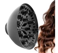 Diffuseur Sèche-Cheveux, Embout Diffuseur Sèche-Cheveux, Produits de Beauté pour Été, Vacances, Voyage, Spa, Jour et Nuit, avec Séchage par Chaleur pour Cheveux Raides et Ondulés