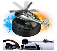 Diffuseur Solaire de Parfum de Voiture d’Avion-Diffuseur Solaire Aroma Helicopter Accessoires de décoration Automobile Voitures-noir