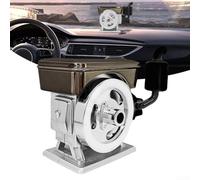 Diffuseur solaire élégant pour voiture conçu comme un moteur pour une purification efficace de l'air et une distribution des arômes (zen char)