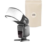 Diffuseur Souple Universel Flash Externe Compatible Toutes Marques Photo Nikon Canon Yongnuo Sony Pentax Olympus Vivitar Godox Etc - Marque Française[GOP6254050]