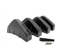 Diffuseur Universel Lèvre De Pare-Chocs Arrière Voiture Becquet pour Hyundai pour Solaris pour Tucson I30 IX35 I20 pour Accent pour Santa Fe 2016(Fibre de Carbone)