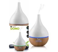 Diffuseur Vaporisateur Huiles Essentielles Parfums En Bois Leds 7 Couleurs