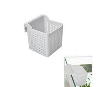 Diffuseur Verseur de Changement d'Eau en Plastique pour Aquarium, | Anti-Débordement, Fixation Murale, Filtrer les Impuretés, Installation Simple et Stable, 7.5x8cm, Épaisseur de paroi ≤15 cm