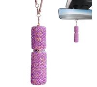 Diffuseur Voiture 5ml Strass Rechargeable Décor Intérieur