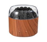 Diffuseur Volcan | Humidificateur Portable à Brume Fraîche Flamme 160ml | Éclairage d'Ambiance Chaud Réaliste Appareil Silencieux Apaisant,Chambre Salle de Bain Bureau Voiture Classe