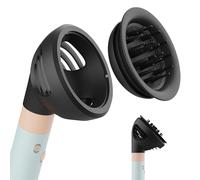 Diffuseur Wave Curl pour Dyson Airwrap par MMOBIEL - Embout Compatible HS01, HS05, HS08 - Double Mode Flux d'Air & Diffusion pour Boucles Définies, Volume et Ondulations - Accessoire Coiffure - Gris