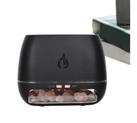 Diffuseurs à ultrasons pour la maison - Diffuseur de parfum à pierre de sel, humidificateur d'aromathérapie avec 7 lumières colorées pour méditation, yoga, studio, spa, amateurs, salle de bain, bureau