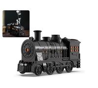 Diffuseurs de Train pour Huiles Essentielles, Humidificateur de Locomotive de 300 ML avec Télécommande, Forme de Train, 2 Modes D'éclairage, Aromathérapie, Diffuseur D'huile de