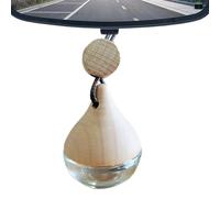 Diffuseurs d'Huile pour Voiture - Aromathérapie Parfumée Rechargeable sans Gaspillage | Diffuseur Compact Design Goutte pour Usage Auto, Extérieur et Maison