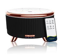 Diffuseurs d'huiles essentielles pour grande pièce, 500 ml, diffuseur d'aromathérapie avec télécommande, 7 couleurs de lumières et 3 modes de brume, arrêt automatique sans eau, pour femme, bureau,