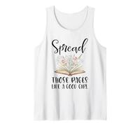 Diffusez Ces Pages comme Une Bonne Fille Amoureuse de Livres Bookworm Débardeur