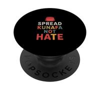 Diffusez Kunafa sans Haine en Disant Un Jeu de Mots Amusant PopSockets PopGrip Adhésif