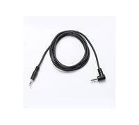 Câble Diffusion Jack 3.5 mm mâle vers Jack 3.5 mm mâle coudé 1,5 m Noir