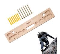 Difgingboard d'escalade | Planche à suspendre en bois pour grimper - Station d'entraînement montée sur la porte Roca, cadre de montée du mur de la porte