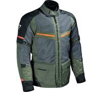 DIFI Corsica Aerotex Veste textile de moto, Vert/Noir, Taille L