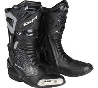 DIFI Curb Bottes de moto, noir/gris, Taille 41
