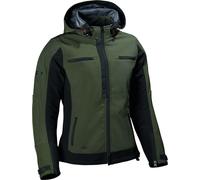 DIFI Jamie 2 Aerotex Urban imperméable dames moto textile veste, noir-vert, taille 36 pour femmes