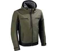 DIFI Jamie 2 Aerotex Urban Veste textile de moto imperméable, noir-vert, taille 3XL pour homme