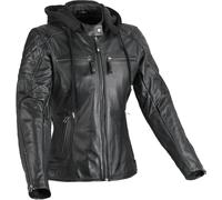 DIFI Jolene 2 Veste en cuir de moto pour femmes, noir, taille 5XL