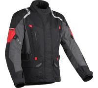 DIFI Navigator Aerotex wa terproof dames moto textile veste, noir-rouge, taille M pour femmes