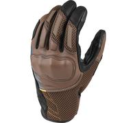 DIFI Rebel Air Gants de moto, Marron/Noir, Taille 2XL