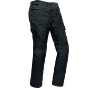 DIFI Sierra Nevada 3 Aerotex Solid Pantalon textile de moto imperméable, noir, Taille S