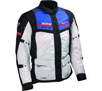 DIFI Sierra Nevada 3 Aerotex Veste textile de moto imperméable, noir/bleu, Taille S