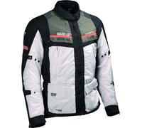 DIFI Sierra Nevada 3 Aerotex Veste textile de moto imperméable, noir/vert, Taille 4XL