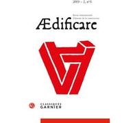 Ædificare Philippe Bernardi (Direction), Robert Carvais (Direction), Valérie Nègre (Direction), Collectif (Auteur)